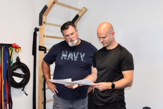 Jeremy Paprocki Personal Trainer working with a client 2